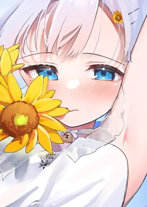 青空×白ワンピ=最強って決まってんだね#かばらーと 