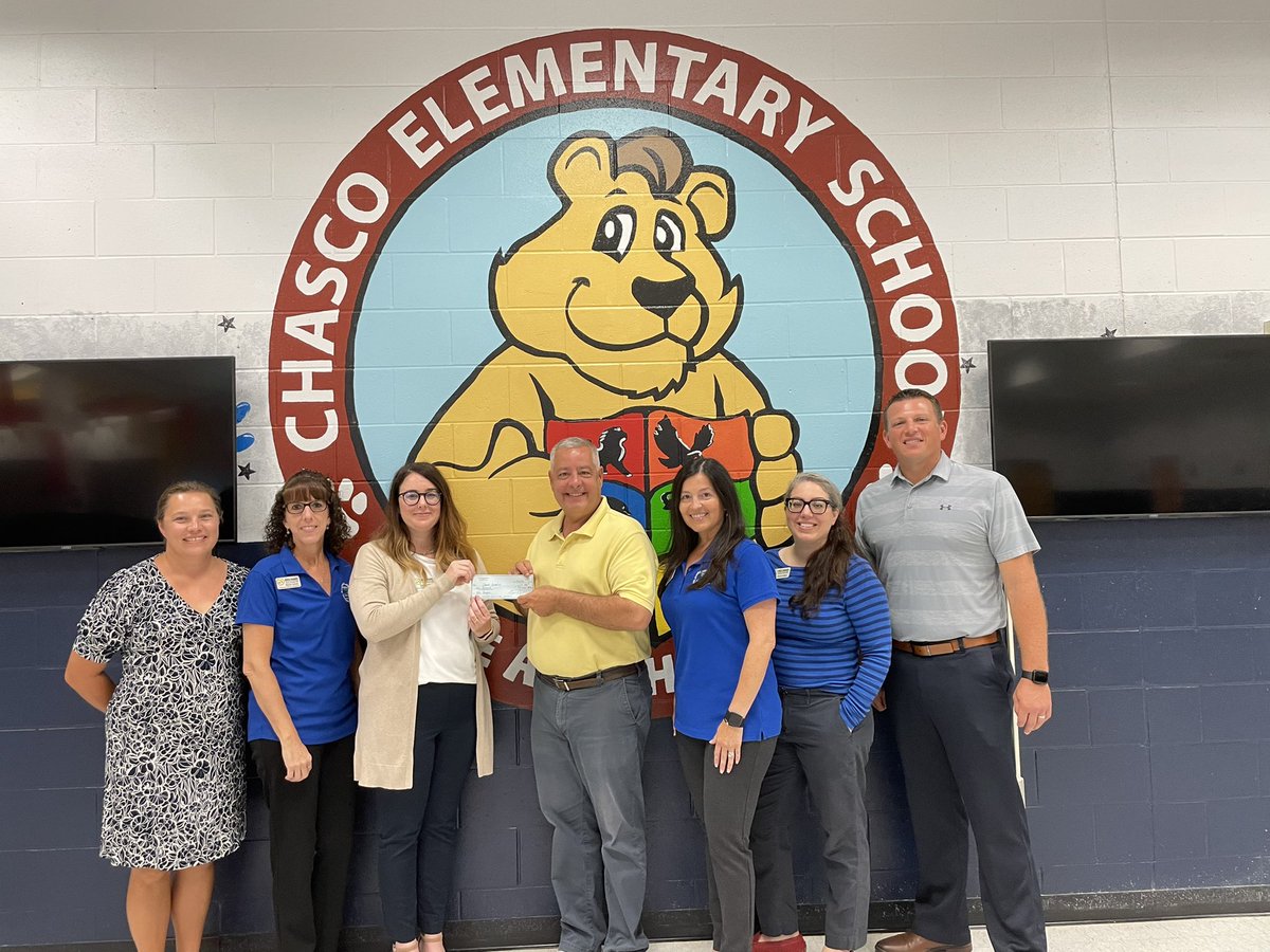 We would like to thank <a href="/PascoTaxes/">Pasco County Tax Collector Office</a> for their generous donation to our school! Thank you for supporting us and our Cubs! <a href="/KurtSBrowning/">Kurt S Browning</a> @cdgantt <a href="/WoodlandJohnson/">Woodland Johnson</a> <a href="/mtoncich1/">Mike Toncich</a> <a href="/pascoschools/">Pasco County Schools</a> #WeAreChasco