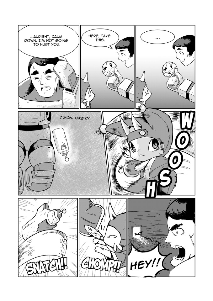 ProjectHelios3's tweet image. Thievery is great... Except for the victim... society... Especially if the item is expensive... Hey, it made for a cool picture. NOW GIVE THAT BACK!
#Indiecomics #webcomic #mangastyle #DiscoverComics
Like #projecthelios? See more #scifi #comics and #illustrations on our profile.