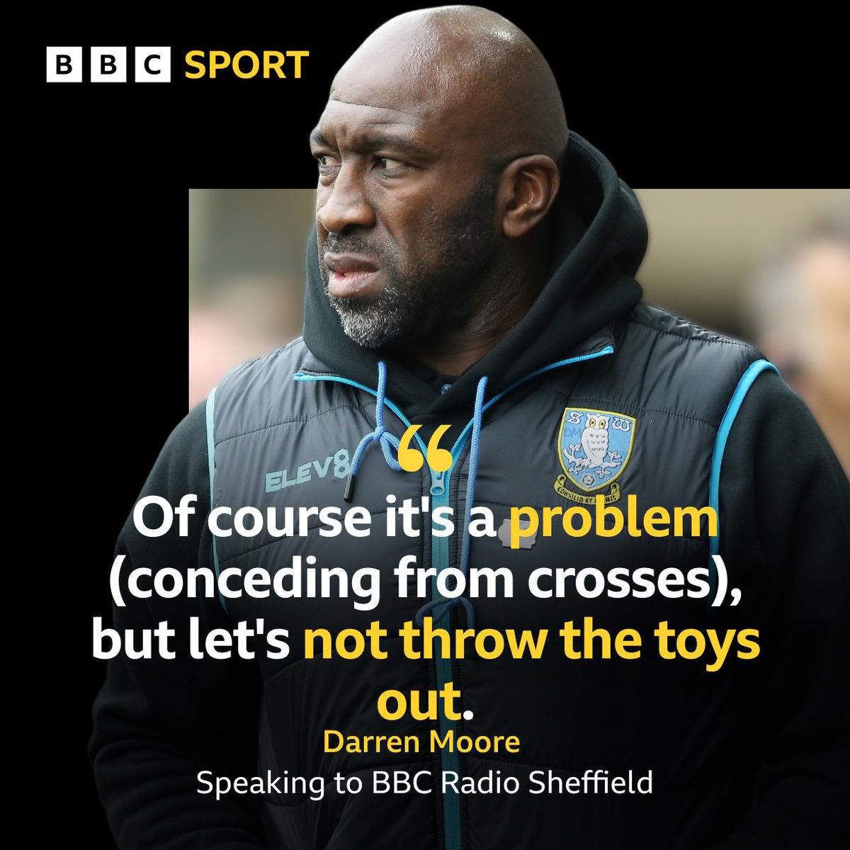 footballheaven's tweet photo. LISTEN | Sheffield Wednesday boss Darren Moore on his side's 2-0 defeat away at Peterborough United.

The Owls had Reece James sent off in the 34th minute of the game.

🎧👉https://t.co/qSKJFtxfEY

#SWFC | @BBCSheffield https://t.co/WXLM4XJhKU