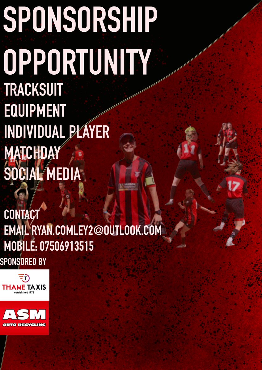 Some more exciting news to come tonight as well as looking for a new coach the team are looking for new sponsors for the upcoming season