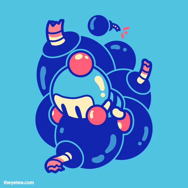 Yee-haw. ride 'em bomer-boy! Official Bomberman tee designed by  in collaboration with . Available now!  
