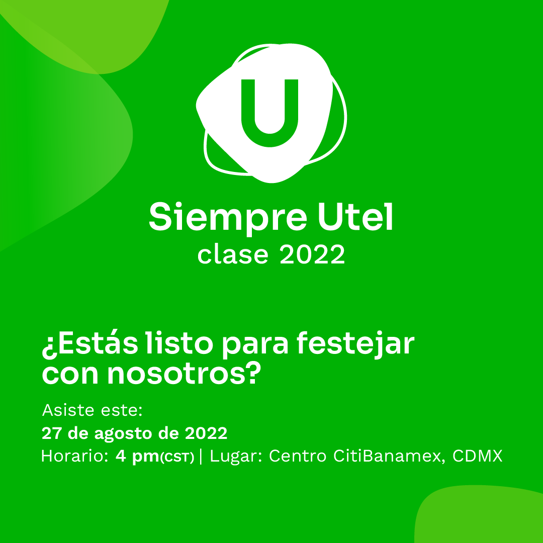 Utel_'s tweet photo. ¡El día que esperabas está por llegar! Estamos muy cerca de la #GraduaciónUtel #Clase22 ¡Tú también puedes hacer tus metas realidad en Utel! ➡ https://t.co/7XKTbQijqk 🎓💚 https://t.co/VMkLw8YXh2