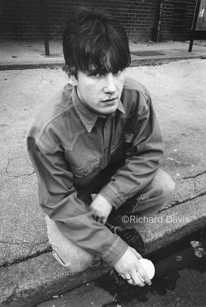 WiredDavis's tweet photo. Northside's Dermo & Tim outside the PSV Club in Hulme, Manchester 1990. Just prior to the gig they did with Flowered Up #richarddavismcrphotography #northside #dermo #timwalsh #floweredup #factoryrecords #psvclub #hulme #manchester #manchestermusicarchive https://t.co/0ePQwRjEGl