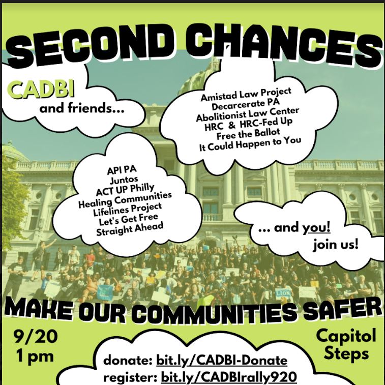 KeystoneDBloc's tweet photo. Join the rally! Register by visiting the link: https://t.co/PO2CRfURIE, or by emailing sarah@amistadlaw.org or calling 267-606-0324
We are asking folks to register by 9/6/2022. Transportation is available from Philadelphia,
Delaware County, and Pittsburgh
https://t.co/xVmG48HP3m https://t.co/6EzlR0o993