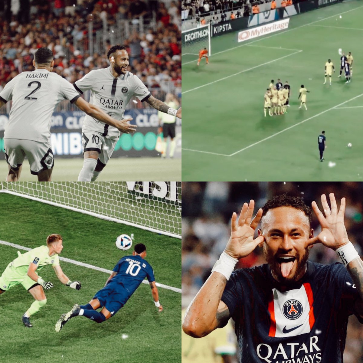 Kharlerh's tweet photo. Found out Mbappe wanted him gone and becomes a serious footballer once again

Neymar Jr : “𝑇ℎ𝑖𝑠 𝑦𝑒𝑎𝑟 𝑎𝑙𝑙 𝑠ℎ𝑜𝑡𝑠 𝑤𝑖𝑙𝑙 𝑔𝑜 𝑖𝑛, 𝑓𝑟𝑒𝑒 𝑘𝑖𝑐𝑘𝑠, 𝑜𝑢𝑡𝑠𝑖𝑑𝑒 𝑡ℎ𝑒 𝑏𝑜𝑥, ℎ𝑒𝑎𝑑𝑒𝑟𝑠. 𝐼 ℎ𝑎𝑣𝑒 𝑎 𝑔𝑜𝑜𝑑 𝑓𝑒𝑒𝑙𝑖𝑛𝑔. https://t.co/xEnfbJrCrO