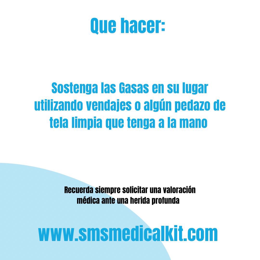 smsmedicalkit's tweet photo. Que hacer para detener un sangrado abundante #Emergencia #primerosauxilios #Mexico https://t.co/REdtuQfoQt