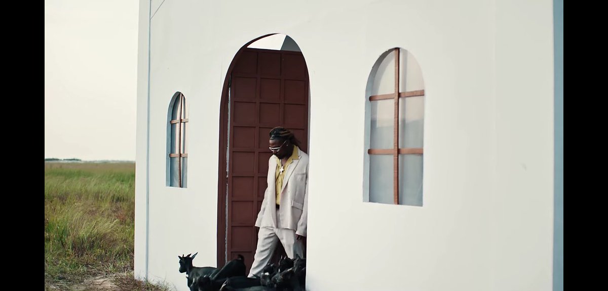 AllRoundPB1's tweet photo. The best part of this Bandana Video nah when Asake enter Church and come out with GOATS 🐐🐐🐐
TG Omori with the Contents 👏🏽👏🏽👏🏽
FireBoy X Asake banger boys 💯🤟🏽💯  official video out now. love 4L my broski
Follow us for more update
#bandanavideo #ASUU
#Fireboy #Asake https://t.co/KBIRKJAWVm