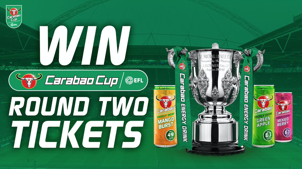 🏆 We've teamed up with Carabao to give away THREE pairs of tickets for next week's Carabao Cup game between Wolves and Preston North End. To enter the giveaway: ✅ Follow @TalkingWolves ✅ Retweet this tweet Giveaway ends TONIGHT at 7:30pm. #WWFC | #Wolves