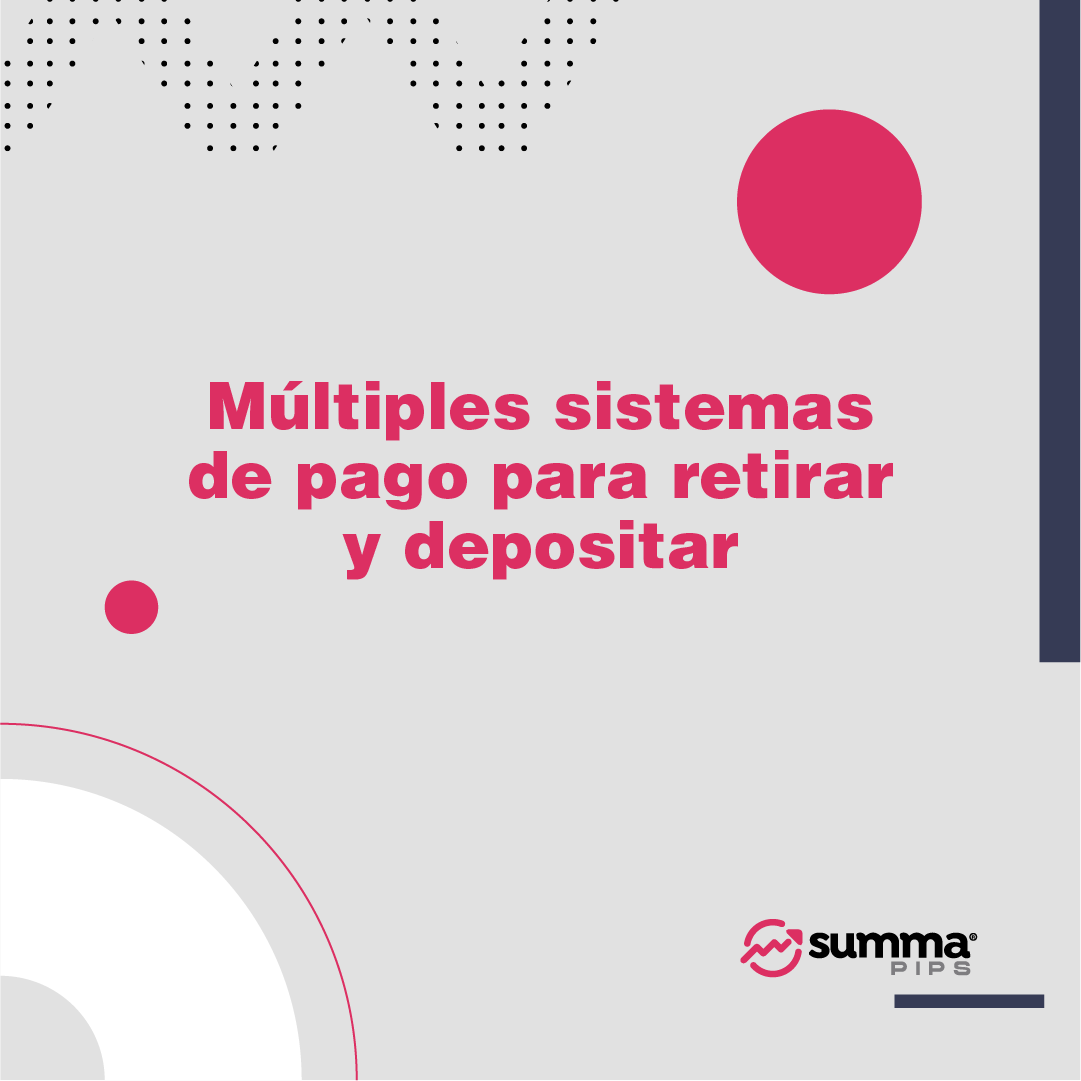 summapips's tweet photo. Elija entre los múltiples sistemas de pago para retirar y depositar sus fondos, de forma totalmente rápida y segura. https://t.co/fOOR5CRmYK