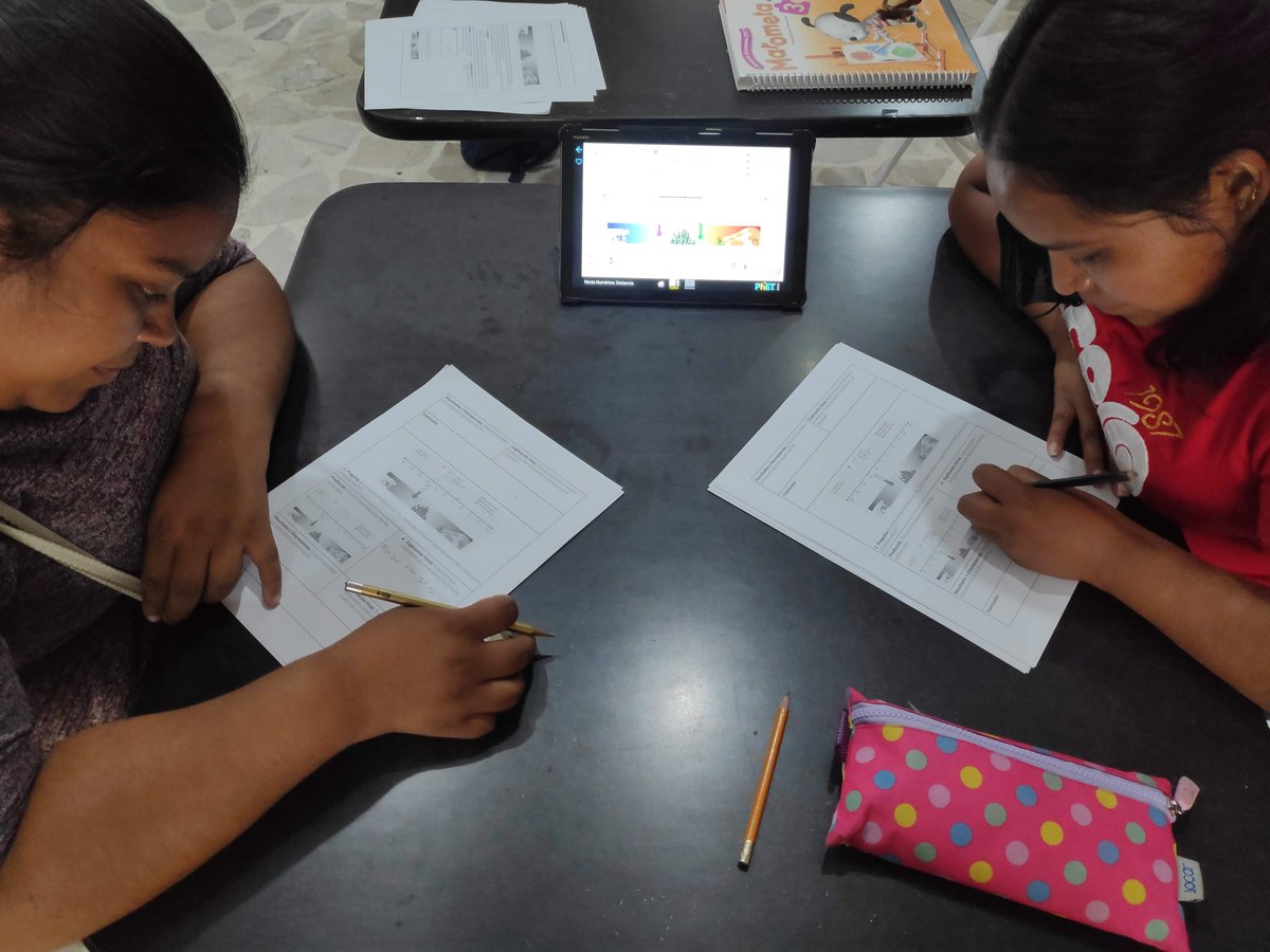 anvcruz1's tweet photo. Ayer trabajamos la simulación Recta numérica: Distancia de @phetsims. Aplicamos la estrategia "Clase Demostrativa Interactiva" (CDI).
https://t.co/Hq4fo7MYoP
#phetfellow #matemáticas #educación #simulación #voluntariado #inclusiónsocial https://t.co/cWrV9zRkRW