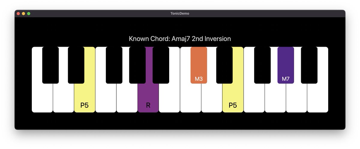 AudioKitPro's tweet image. NEW! Free Code, TONIC MUSIC THEORY library, and SwiftUI Keyboards from AudioKit. Use them in your apps, they're free &amp;amp; open-source 
audiokitpro.com/tonicandkeyboa…
#Swift #SwiftUI