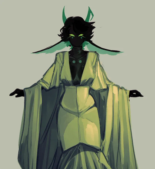 I got covid but that's alright. Take The Dolorosa in a pretty dress.#homestuck 
