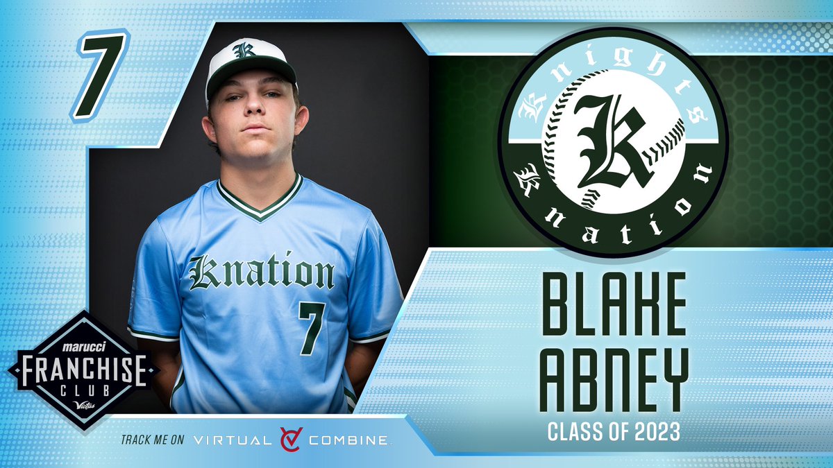 2023 INF/RHP <a href="/BlakeAbney4/">Blake Abney</a> had a big summer at the plate and on the mound for 17 Marucci Gray w/  .382 AVG .485 OBP 1.012 OPS 21H 6 2B 1 3B 23 R 11 BB. On the bump 14.2 IP (2-1) 2 ER 15K .955 ERA .176 BAA. <a href="/UHScubathletics/">UHS Athletics</a> @PBR_Louisiana <a href="/2D_sports/">2D Sports Baseball</a> <a href="/MarucciDugout/">Marucci Dugout</a>