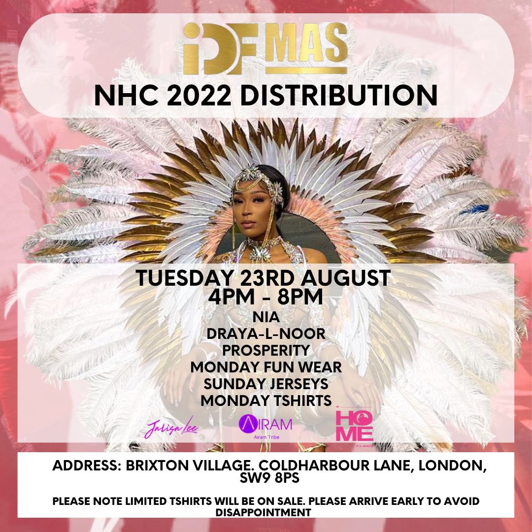 Miss_phia's tweet photo. It’s that time of year again 

Come join me for NottingHill Carnival https://t.co/k1od9vb6iF