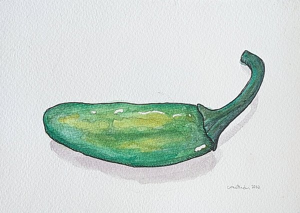 HeavyFlowArt's tweet photo. New artwork for sale! - "jalapeno" - https://t.co/5kWkvaBUKo @fineartamerica https://t.co/2gMVDxXXhm