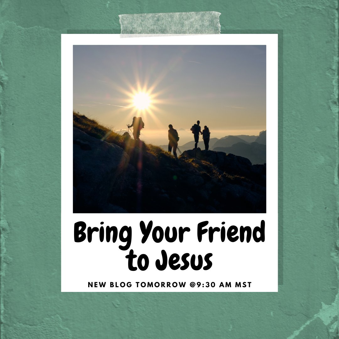 PrepareImpact's tweet photo. Hoping to lead whole nations to Christ can feel like a large task. God has given us our own mission field, one that is a lot more intimate but no less necessary. Come back tomorrow at 9:30 AM MST to read our new blog, "Bring Your Friends to Jesus" https://t.co/QZ2o3d5Cfl
