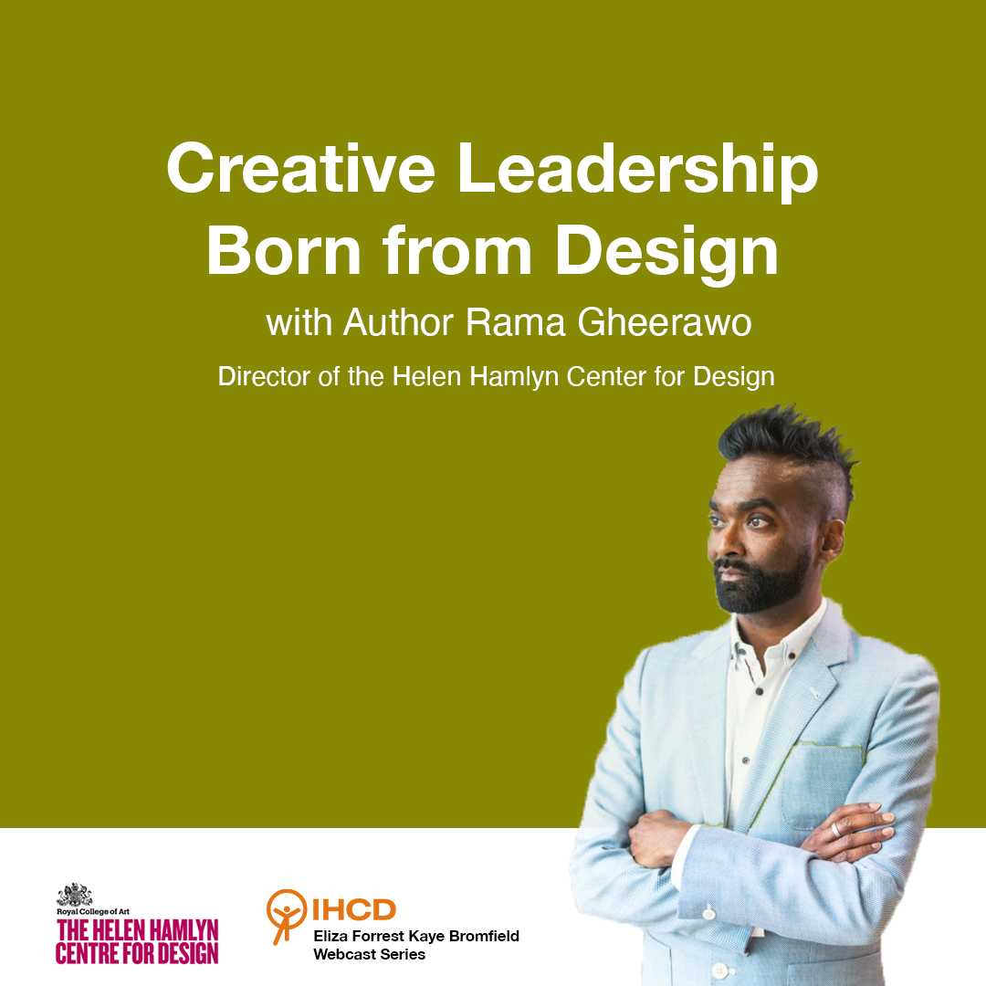 Join us this Thursday (8/18) from 12:30-2:30p ET while <a href="/RamaGheerawo/">Rama Gheerawo</a> discusses his book, “Creative Leadership: Born by Design.” He reflects on creative leadership as a transformational process. RSVP here: bit.ly/3PuuNSv