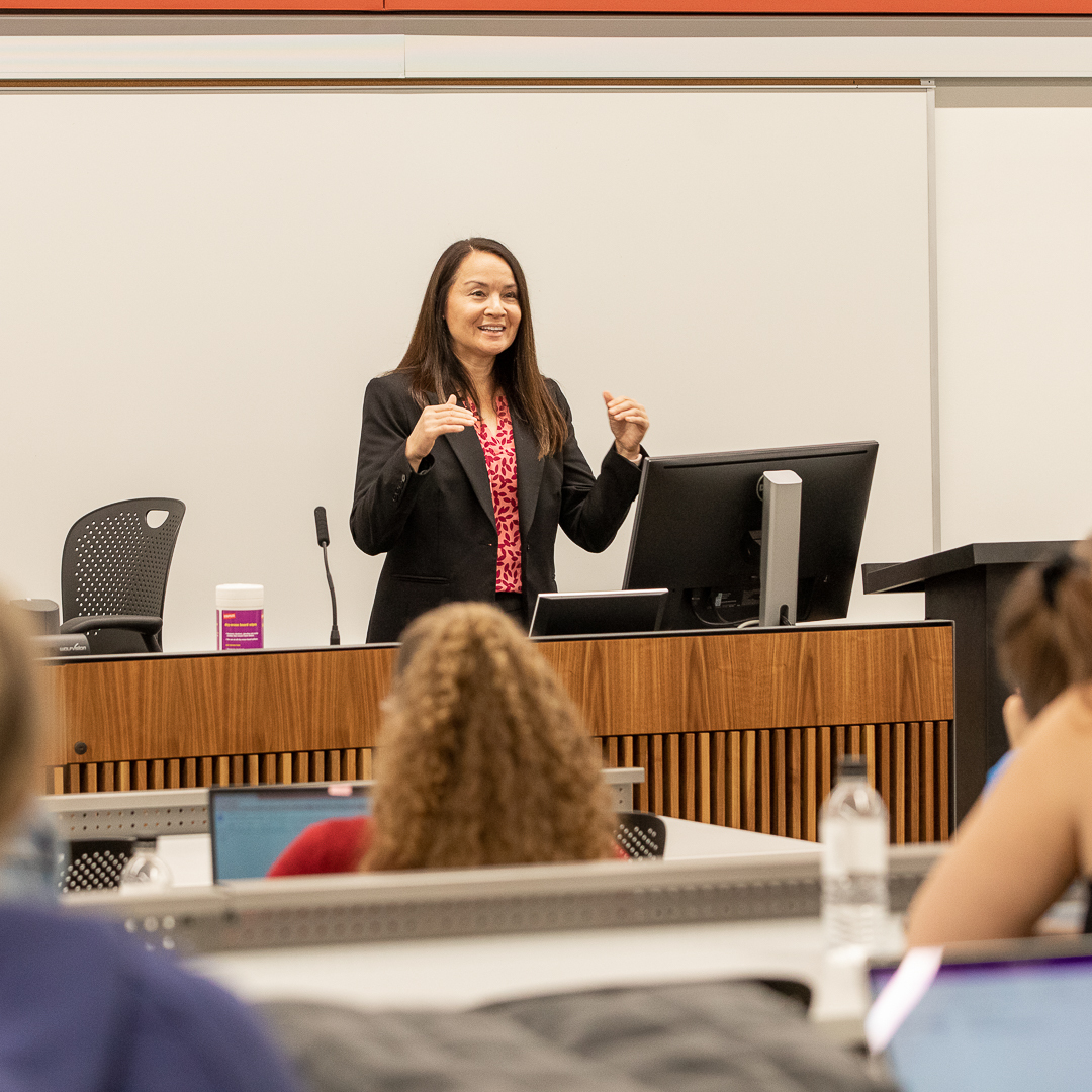 ASUCollegeOfLaw's tweet photo. Welcome #ASULaw class of 2025! Assistant Dean Tom Williams kicked off this year's orientation, sharing law school wisdom and advice. We wish you a happy and healthy fall 2022 semester. https://t.co/mYzfswFnxA