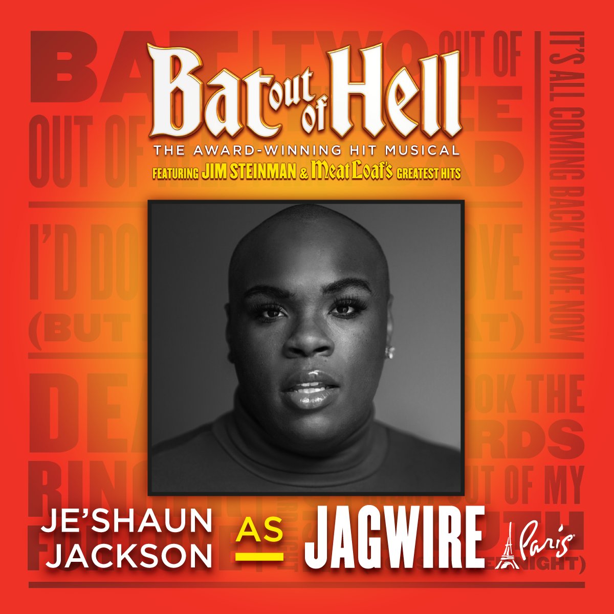 LVBatOutOfHell's tweet photo. Our next batch of cast highlights are here! As members of The Lost, Zahara (played by Mecca Hicks), Jagwire (played by Je’Shaun Jackson), and Tink (played by Freddy Leakoula Pomee) do everything they can to help Strat lead their fight against Falco. https://t.co/MqQ4XpdUTk