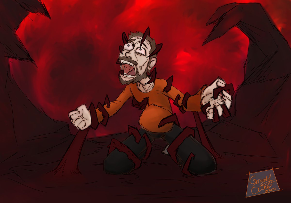 GroovySweet's tweet photo. It's just a bit of stress is all... 

But hey, I did an art. https://t.co/UGVojBwcu2