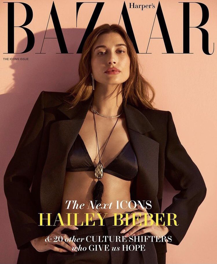 IMGmodels's tweet photo. #HaileyBieber covers the #September2022 issue of @harpersbazaarus. https://t.co/7BKomvPUAa