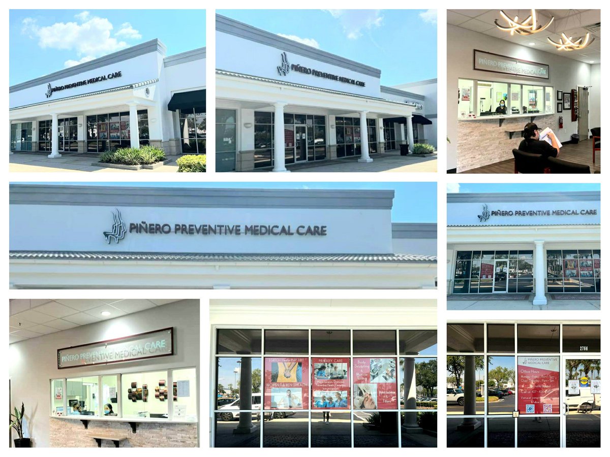 mbsigngroupinc's tweet image. Pinero’s Preventive Medical Care
Channel Letters &amp;amp; Logo on an Raceway
Digital Prints &amp;amp; Interior wall sign for the reception &amp;amp; waiting area.
#channellettersinorlando #centralfloridasigns #channellettersign #signbusiness #digitalprint   @ppmc_aesthetics mbsigngroup.com