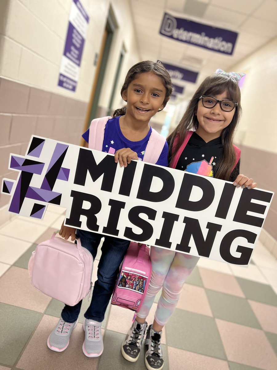 heather_keal's tweet photo. We have been crushing it on our first days at @MayfieldTweets! So many smiles and lots of new-year excitement! #ChasingGreatness #MiddieRising #MayfieldStrong (Thank you @SD4EDU for capturing these moments.😊) https://t.co/Bn70Qs3Tts
