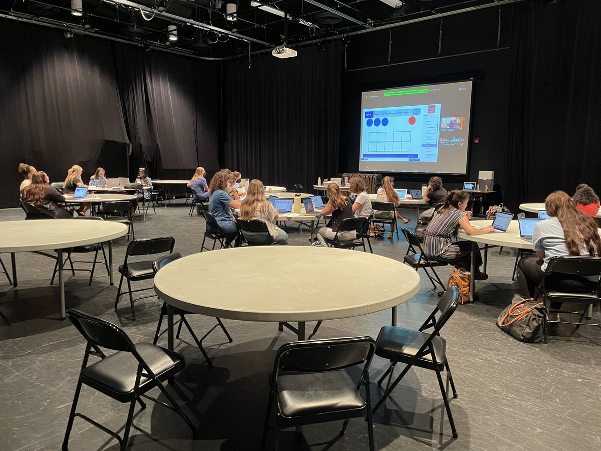 ERowdenAPS's tweet photo. BASE Camp Day 3 was a success!!! New educators were involved in self-paced professional learning, virtual overviews and hands on in person sessions. So much great learning happened today! #APSBASECamp22 @APSlearns https://t.co/NxB65qEuxE