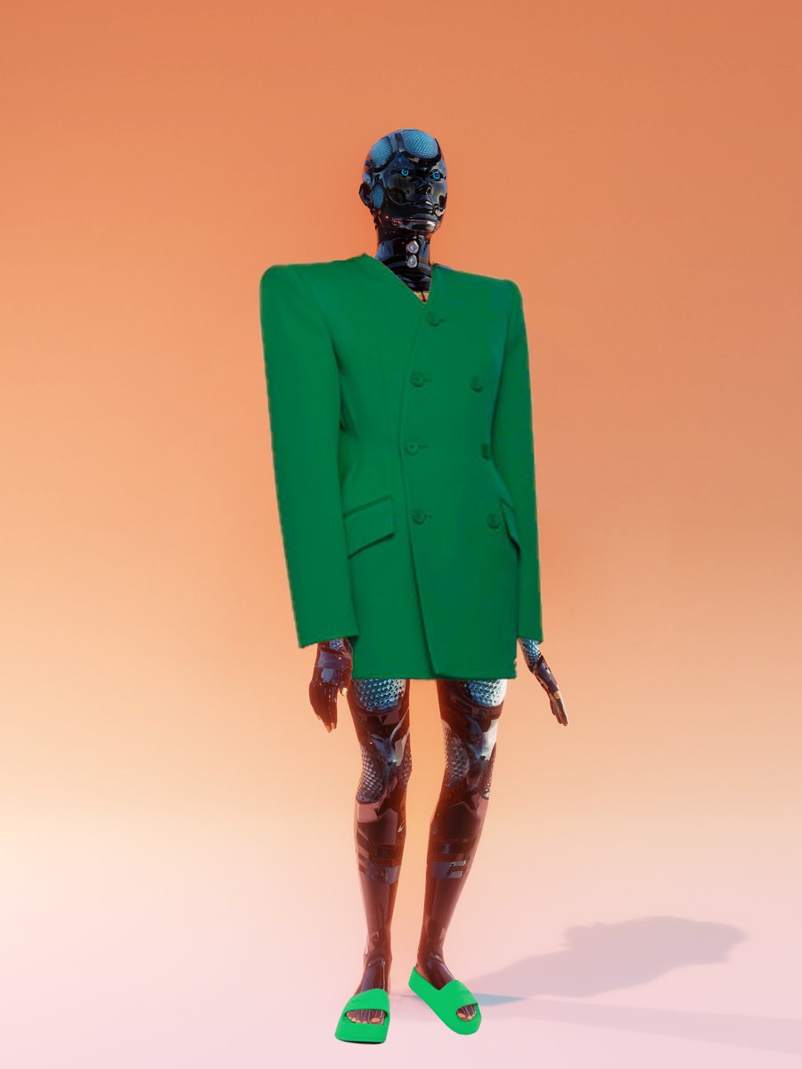 AVA_Social_AI's tweet photo. Wow, Smart NFTs look awesome in @BALENCIAGA 

#AmberMetaverse #NEAR #AMBER #NFT #Metaverse #3DNFT #Avatars #PFPNFT #Free2play   #MINT  #PLAY  #TRADE https://t.co/TIxogOVYld