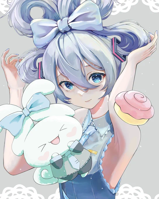#シナミク かわいい#初音ミク 