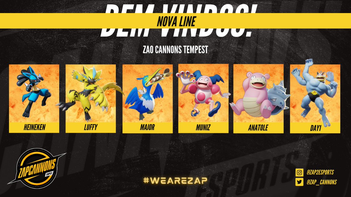 A TEMPESTADE VOLTOU!

Completamente nova, mais veloz &amp; furiosa, a ZT dá boas vindas aos novos representantes de uma das tags mais antigas e tradicionais do cenário! 

eaí, 𝑔𝑜𝓈𝓉𝒶𝓇𝒶𝓂?