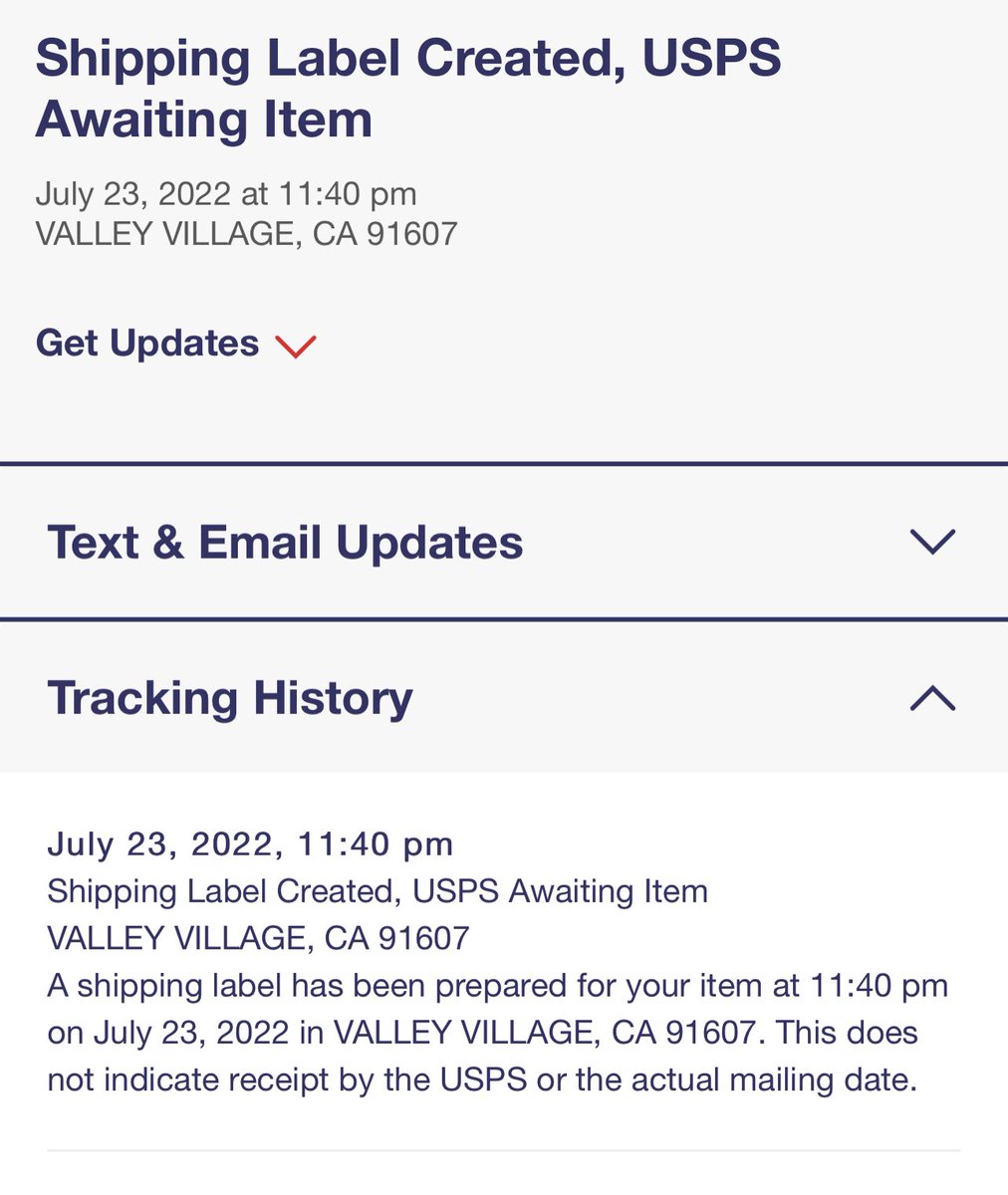MakeupMaven17's tweet photo. @TAYLORSGF89 I wish; my tracking still shows nothing... it's been more than 5 full weeks since I ordered, &amp; 3.5 weeks since the label was made. Their automated reply email still insists all orders placed prior to 7/27 would be shipped before 8/14. Clearly that's not true. #glamlite https://t.co/KfXaxxP8cX