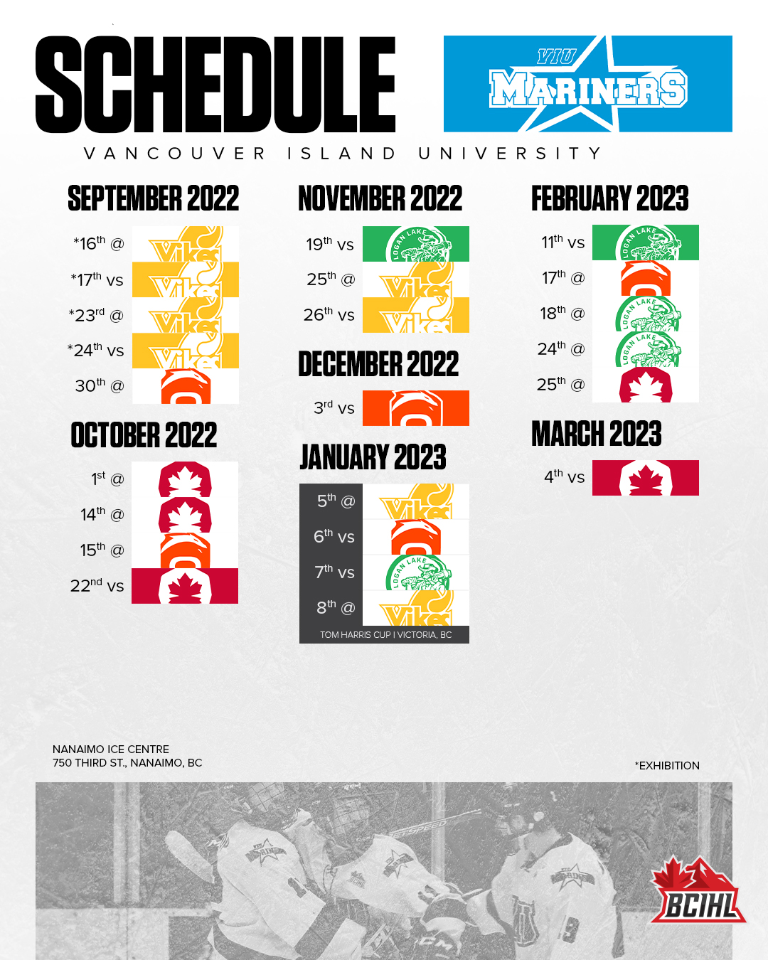 British Columbia Intercollegiate Hockey League on Twitter "The 2022 championship runnerup VIU