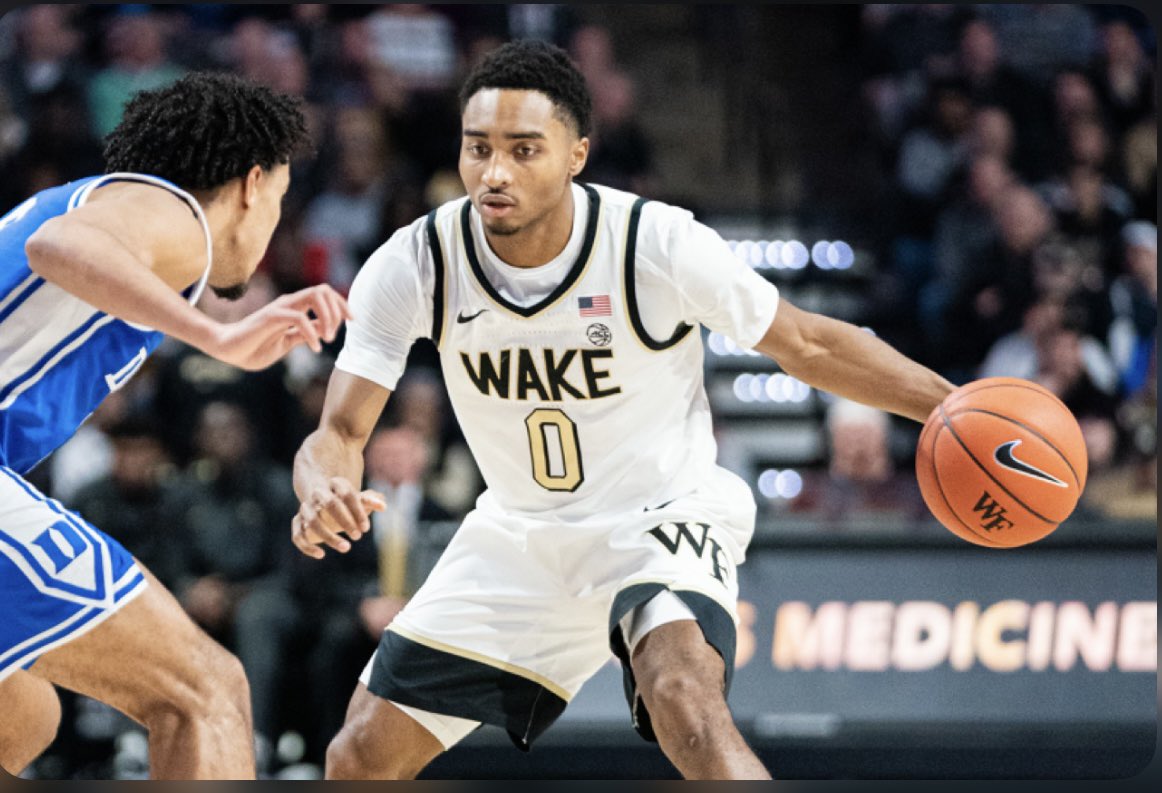 Blessed to receive an division 1 offer from wake forest