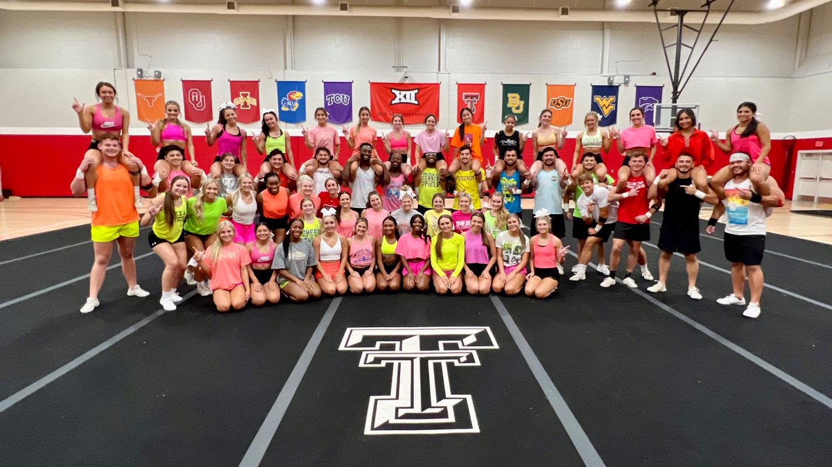 ttucheer's tweet photo. Successful day one of work week! What a fun, dedicated, & talented group! Excited to begin our year on the field and court next week. #allgirl #coed https://t.co/eMo9RIXNS8