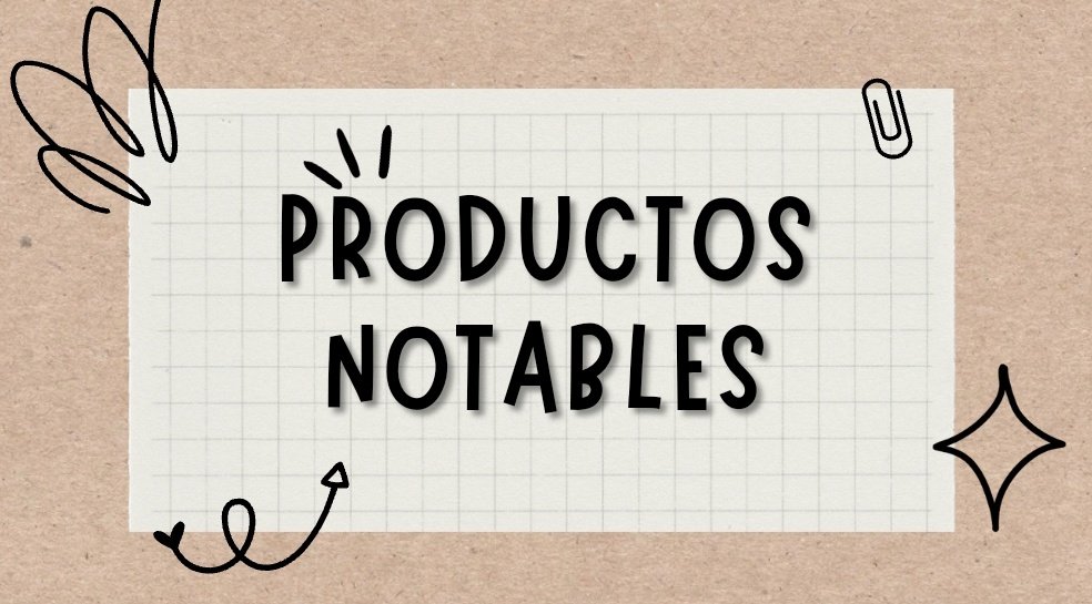 ⋆｡˚ productos notables ˚｡⋆ 
⠀⠀ ↬ a thread by; 🦦