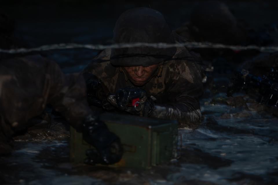 MCRDPI's tweet photo. Over the weekend, recruits with D Co, 1st RTBN, completed the Crucible aboard MCRD Parris Island, S.C., and earned their Eagle, Globe, and Anchor on August 13, 2022.

Here is a glimpse into the culminating event these new Marines overcame to earn the title United States Marine. https://t.co/emBb0bTwpK