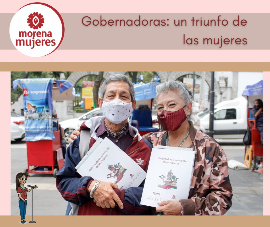 ✨ ¡Hay un número inédito de gobernadoras en la #4T!

En la monografía "Gobernadoras: un triunfo de las mujeres", destacamos la lucha histórica de las mujeres para acceder a los más altos niveles de gobierno. ¡Y vamos por la presidencia de la República! #TiempoDeMujeres