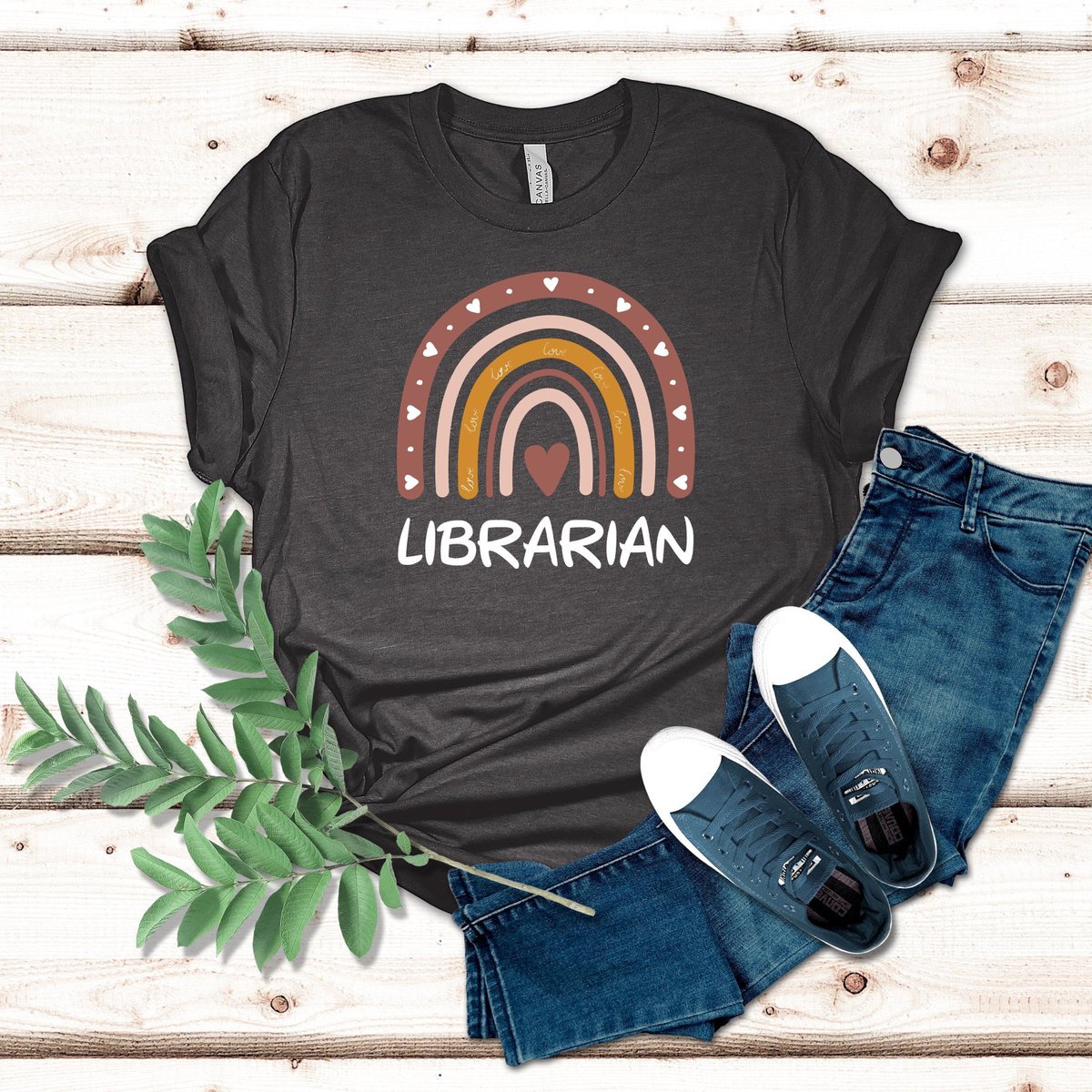 Excited to share the latest addition to my #etsy shop: Librarian Shirt, Librarian T-Shirt, Librarian Rainbow Shirt, Reading Shirt, Gift for Librarian Teacher, Librarian Gifts, Back To School etsy.me/3AseJMP #shortsleeve #crew #librarianshirt #booklovershirt #bo