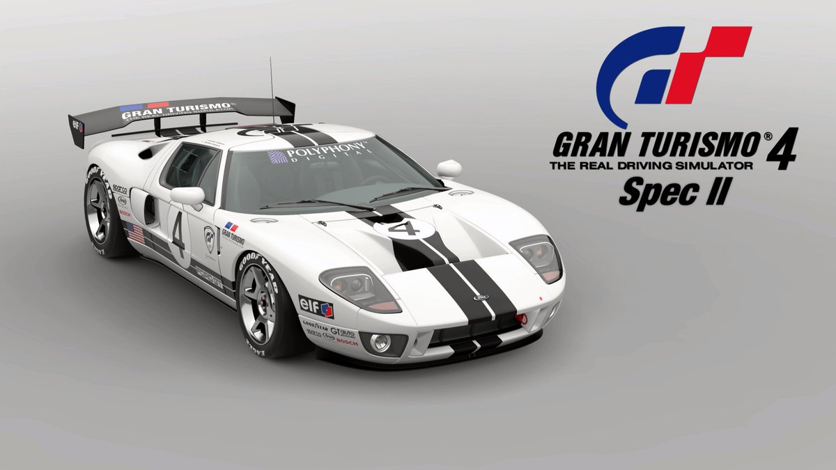Gran Turismo 4 [4K60] vs. Gran Turismo 7 [4K60], Ford GT LM Spec II
