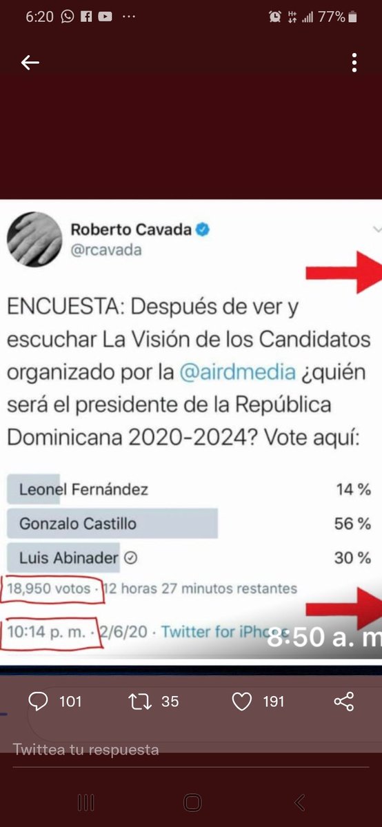 camaheru's tweet photo. @keylaReynaM Es el mismo de esta encuesta?
Ok estoy tranquilo 4 años más https://t.co/tg9DQ5Lugu