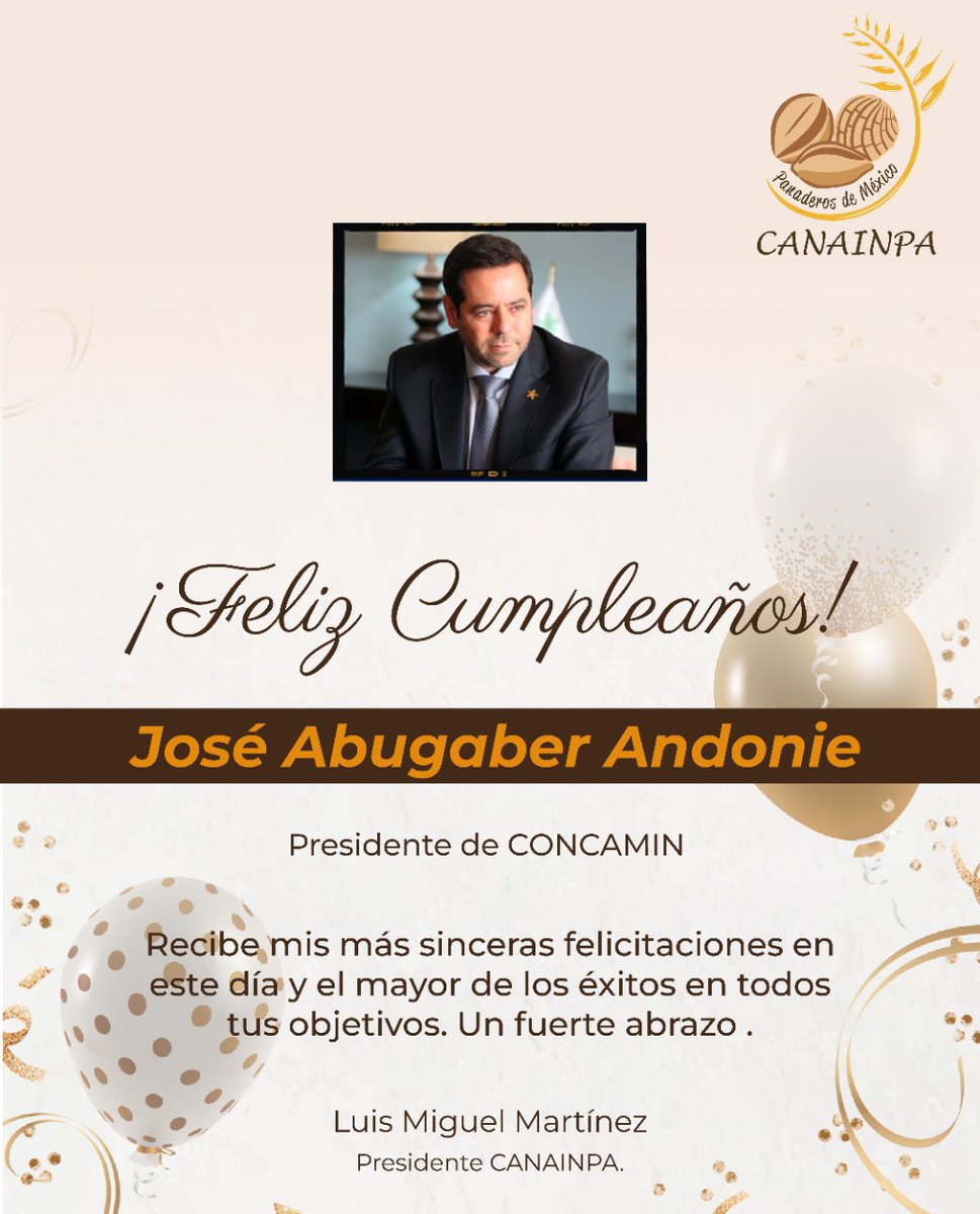 Presidencia CANAINPA tweet media
