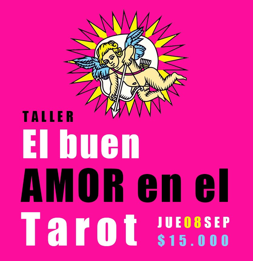 Azabethd's tweet photo. Taller
💗 𝗘𝗟 𝗕𝗨𝗘𝗡 𝗔𝗠𝗢𝗥 𝗘𝗡 𝗘𝗟 𝗧𝗔𝗥𝗢𝗧 🔮⁣
⁣⁣
❣️ Qué es el buen #amor⁣
❣️ Descodificación del amor en el #tarot⁣
❣️ Etapas del amor⁣
❣️ Tiradas⁣
❣️ Dinámicas de interpretación
⁣⁣⁣
🔸 JUE 8 de SEP⁣⁣
🔸 19.30 a 22.00 hrs (Chile 🇨🇱)⁣⁣
🔸$15.000 CLP https://t.co/ZQDZYC6CQa