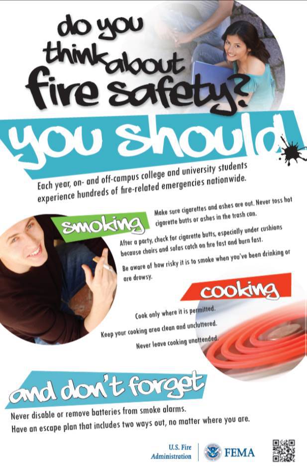 RHFES's tweet photo. Some university & college students will soon be returning to school, residences & off-campus housing. With lots of things to think about and focus on, fire safety probably isn't at the top of the list...but we want it to be! #StudentFireSafety https://t.co/pfzpbirrMP