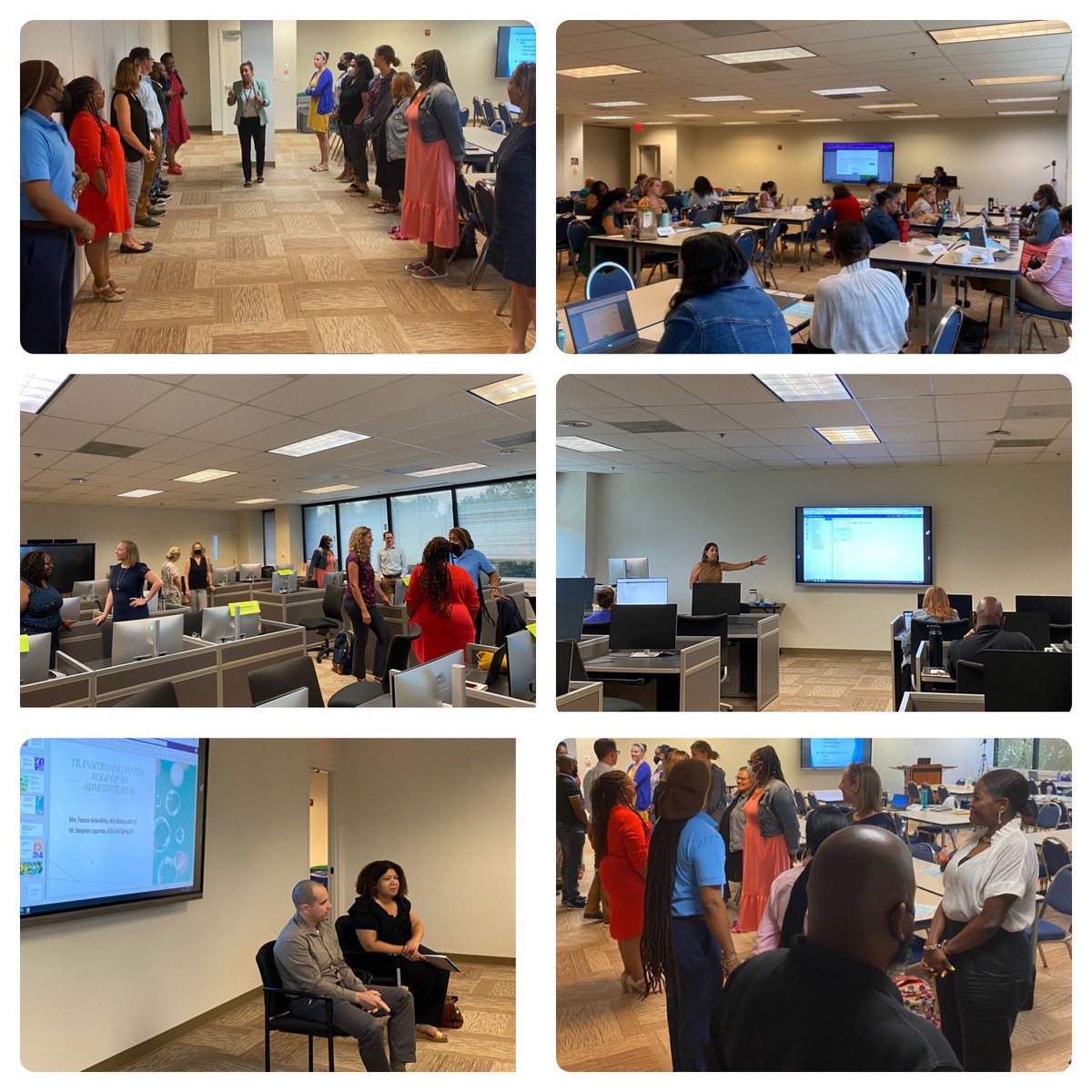 MCPS Leadership Development Program (@mcpsleaderdev) on Twitter photo Welcoming our new ASAs, Acting APs, and AP1s today! 👏👏👏<a href="/MitzySeyoum/">Mitzy Seyoum</a> <a href="/ErikaMccrea/">Erika McCrea</a> #ColdSpringESASA #WatkinsMillESASA & Jodi Chesman Welcoming our new ASAs, Acting APs, and AP1s today! 👏👏👏<a href="/MitzySeyoum/">Mitzy Seyoum</a> <a href="/ErikaMccrea/">Erika McCrea</a> #ColdSpringESASA #WatkinsMillESASA & Jodi Chesman