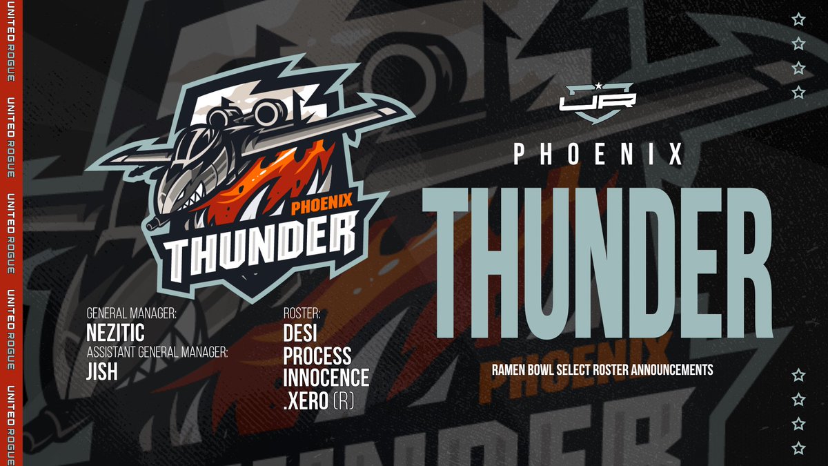 Team Profile 8/14: <a href="/PHXThunderGG/">Phoenix Thunder</a>