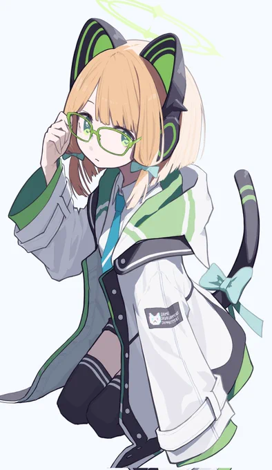 メガネ!#才羽ミドリ#ブルアカ#ブルアカイラスト部 