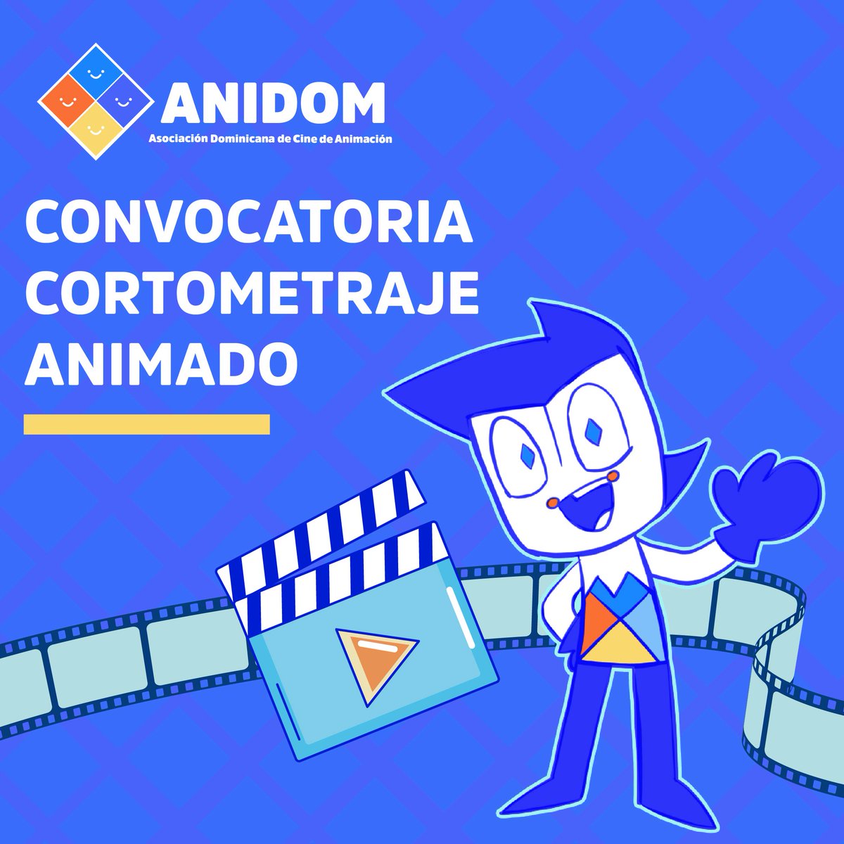 AnidomRd's tweet photo. En ANIDOM estamos buscando cortometrajes animados y work progress realizados por o con la participación de dominicanos para darles visibilidad frente a la comunidad de arte, animación y cine dominicana, y que participen en un futuro evento.

Valido hasta el 30 de sep de 2022 https://t.co/HdbigrEdrd