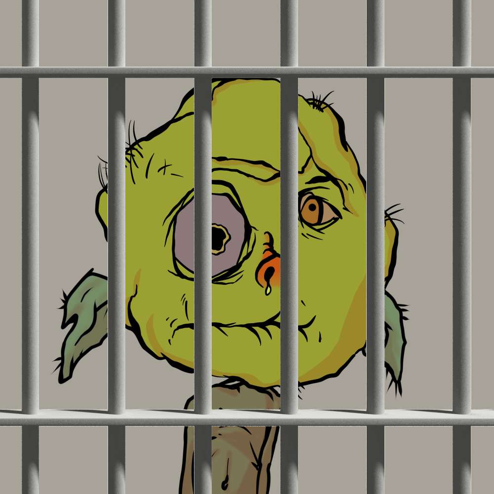 BREAKING: <a href="/goblintown/">goblintown</a> goblin #4643 has been arrested. A goblin has been put in jail. Details still unclear.
opensea.io/assets/ethereu…
#goblintown #nftjail #neonnacholabs #nfts #goblinpolice #goblincrime #goblintownnews